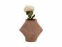 Vase-Twisted-Rib-OE18cm-polyresin-brun-2