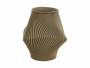 Vase-Twisted-Rib-OE18cm-polyresin-groen-1