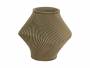 Vase-Twisted-Rib-OE18cm-polyresin-groen