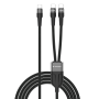 Verbatim%20Sync-Charge%20USB-C%20to%20Dual%20cable%20100W%20150cm%20gr%C3%A5
