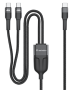 Verbatim%20Sync-Charge%20USB-C%20to%20Dual%20cable%20100W%20150cm%20gr%C3%A52