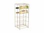 Vinreol-Dual-Floor-225x57cm-metal-guld