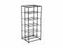 Vinreol-Dual-Floor-225x57cm-metal-sort-1