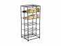 Vinreol-Dual-Floor-225x57cm-metal-sort