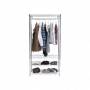 Wirefix-garderobe-traadreol-200x91x46cm-i-forkromet-staal-2