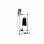 Wirefix-garderobe-traadreol-200x91x46cm-i-forkromet-staal