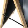 Wooden-A-skilt-115x54cm-med-sorte-staaltavler-og-ramme-i-boegetrae-2