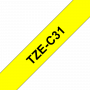 brother-tape-tzec31-12mm-sort-paa-neon-gul-2