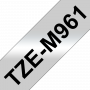brother-tape-tzem961-36mm-sort-paa-mat-soelv-2