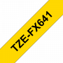 labeltape-brother-tzefx641-18mm-sort-p-gul-fleksibel-2