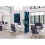 tekstil-vaegdekoration-cactus-blue-med-sort-ramme-4