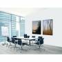tekstil-vaegdekoration-forest-sunrise-med-sort-ramme-3