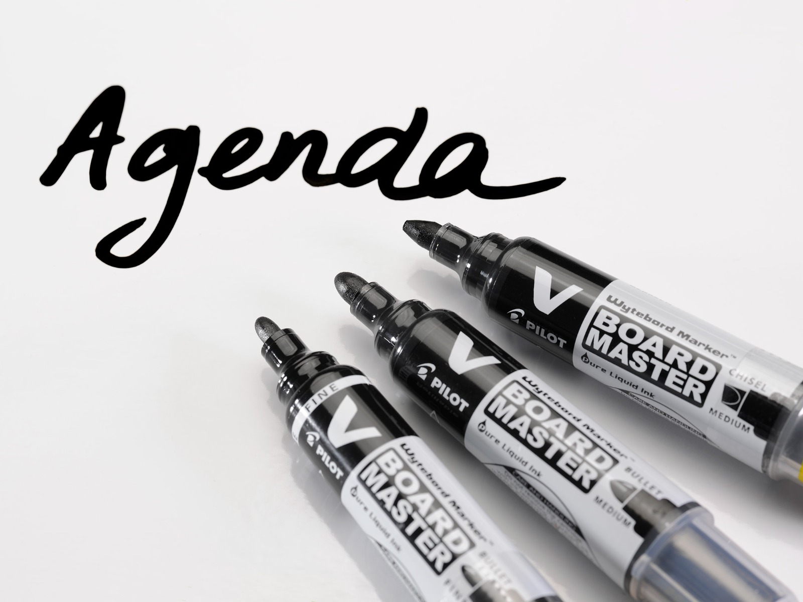 Forkæl dit whiteboard med whiteboardpenne, husk refills